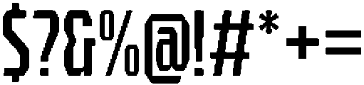 HN Verigale Medium otf (500) Font OTHER CHARS
