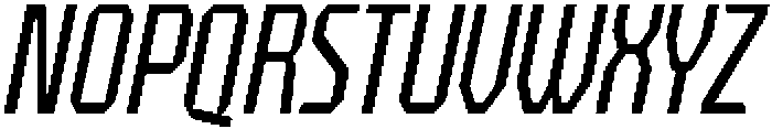 HN Verigale Slant otf (400) Font UPPERCASE