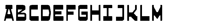 HN Neyro Mono Regular Font UPPERCASE