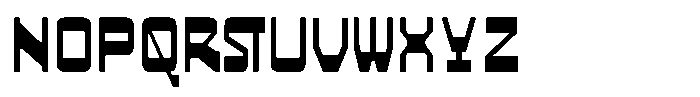 HN Neyro Mono Regular Font UPPERCASE