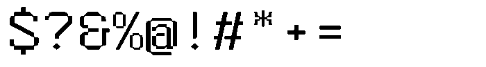 HN Rowka Mono Regular Font OTHER CHARS