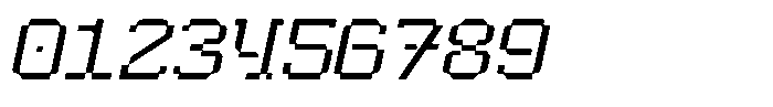 HN Rowka Mono Slant Font OTHER CHARS