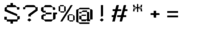 HN Rowka Mono Wide Font OTHER CHARS