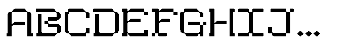 HN Rowka Mono Wide Font UPPERCASE