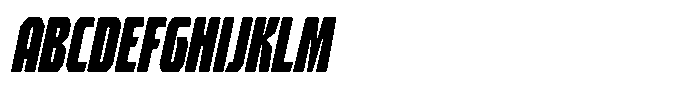 HN Verigale Bold Slant Font UPPERCASE