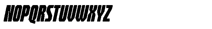 HN Verigale Bold Slant Font UPPERCASE