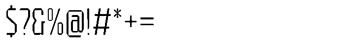 HN Verigale Light Font OTHER CHARS