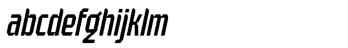 HN Verigale Medium Slant FONT