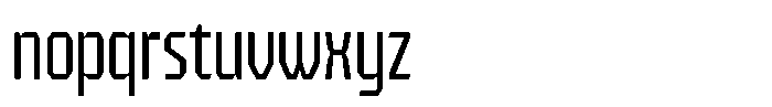 HN Verigale Regular Font LOWERCASE