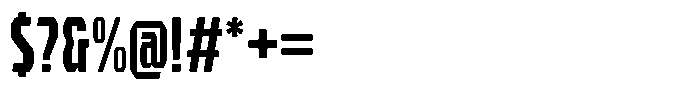 HN Verigale Semi Bold Font OTHER CHARS