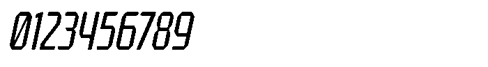 HN Verigale Slant Font OTHER CHARS