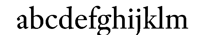 Hoefler Text Regular FONT