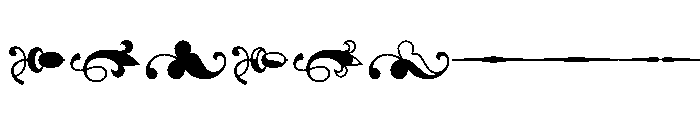 Hoefler Txt Fleurons Font OTHER CHARS