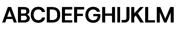 Host Grotesk Bold Font UPPERCASE
