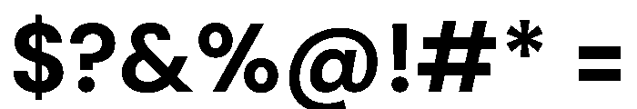 Host Grotesk Extra Bold Font OTHER CHARS