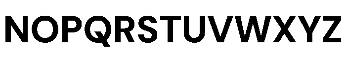 Host Grotesk Extra Bold Font UPPERCASE