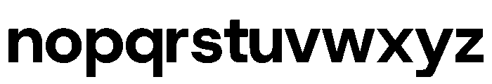 Host Grotesk ExtraBold Font LOWERCASE