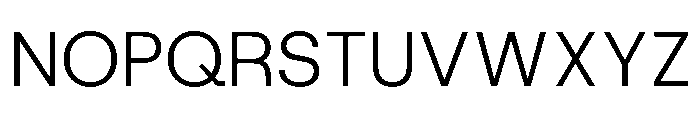 Host Grotesk Light Font UPPERCASE