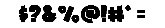 HOLIDAY SNACK Font OTHER CHARS