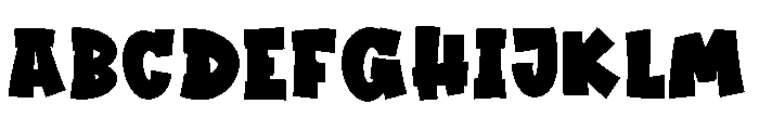 HOLIDAY SNACK Font UPPERCASE