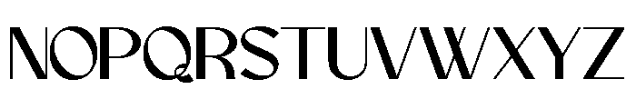 HOULJOE-Regular Font UPPERCASE
