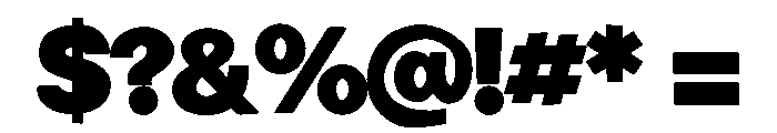 HOZIRO Font OTHER CHARS