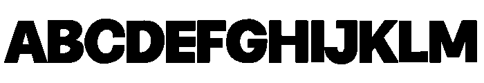 HOZIRO Font UPPERCASE