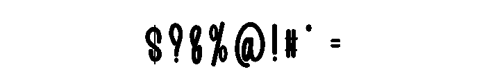 Hockey Dance Font OTHER CHARS