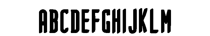 Hokaido Regular Font UPPERCASE