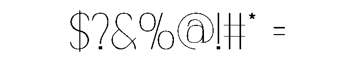 Hokowaze Font OTHER CHARS