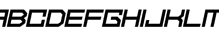 Holda Italic Font UPPERCASE