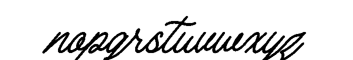 Holdem Avenue Italic Font LOWERCASE