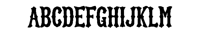 Holden Gothic Font UPPERCASE