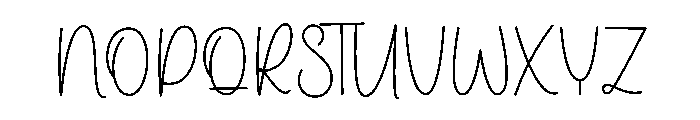 Holding Family Font UPPERCASE
