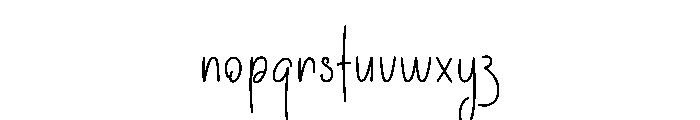 Holding Family Font LOWERCASE