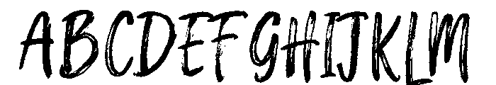 Holgiona Regular Font UPPERCASE
