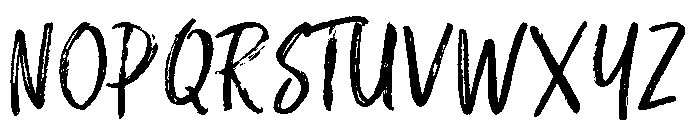 Holgiona Regular Font UPPERCASE