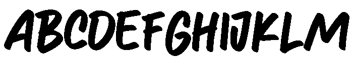 Holiday Adem Font UPPERCASE
