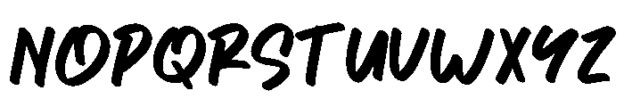 Holiday Adem Font UPPERCASE