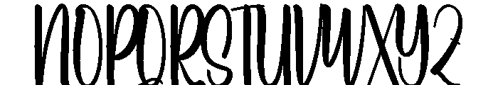 Holiday Adorable Font UPPERCASE