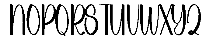 Holiday Alexandria Font UPPERCASE