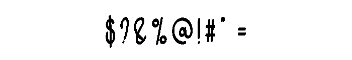 Holiday Alrights Font OTHER CHARS