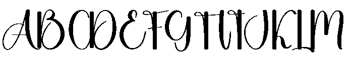 Holiday Amsterdam Font UPPERCASE