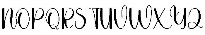 Holiday Amsterdam Font UPPERCASE