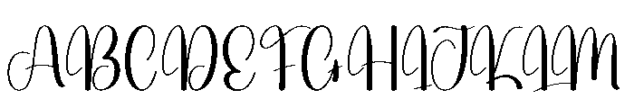 Holiday Autumn Font UPPERCASE