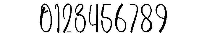 Holiday Bordough Font OTHER CHARS