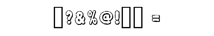 Holiday Cheerful Regular Font OTHER CHARS