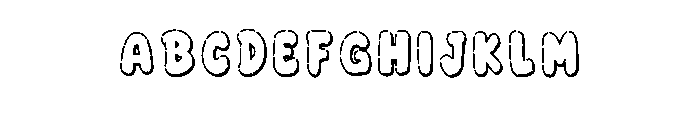 Holiday Cheerful Regular Font UPPERCASE