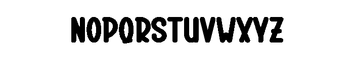 Holiday Cheerful Font UPPERCASE