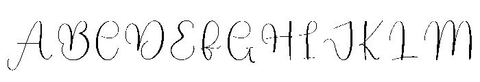 Holiday Christian Font UPPERCASE